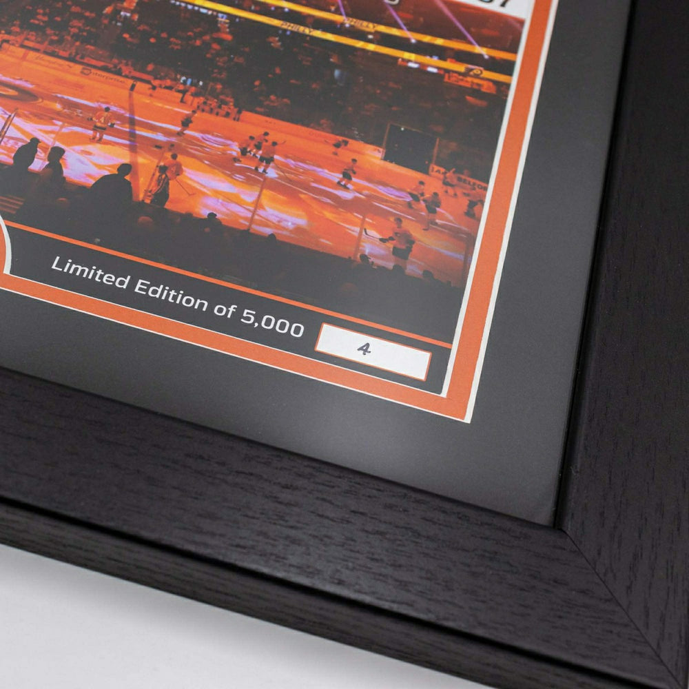 Philadelphia Flyers 2-Time Stanley Cup Champions Bronze Coin Framed NHL Photo - Taass sale