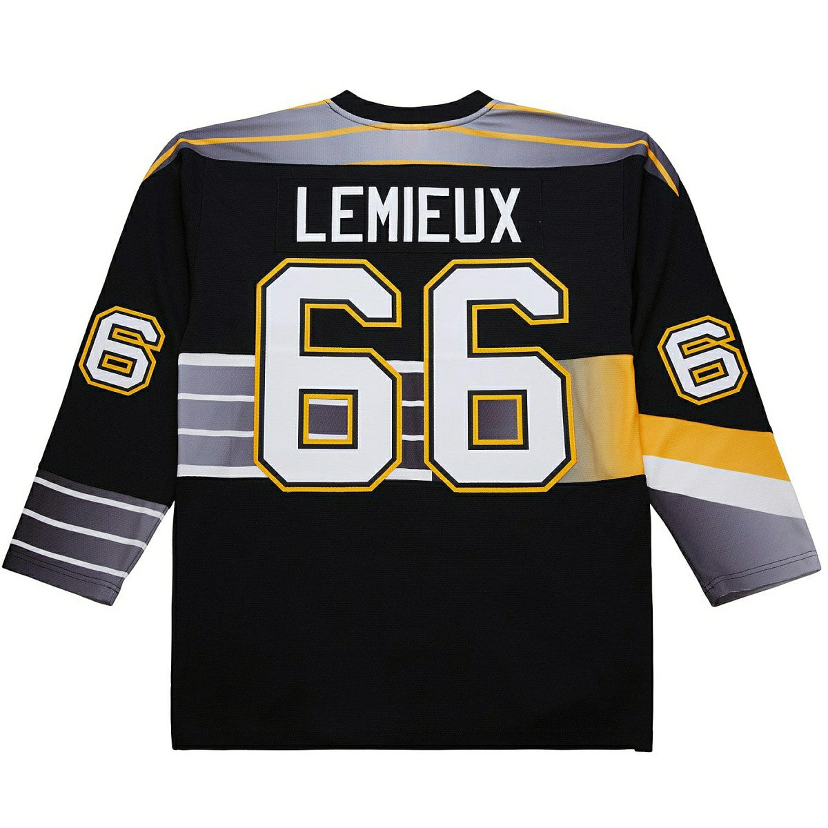 Mario Lemieux #66 Pittsburgh Penguins 1996-97 Premium Power Play NHL Jersey Black - Taass on sale