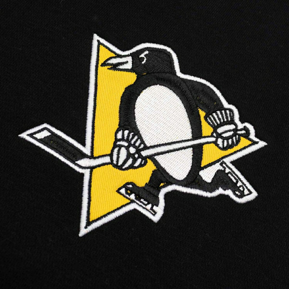 Pittsburgh Penguins Patch '47 Drop Shoulder NHL Hoodie Black - Taass sale