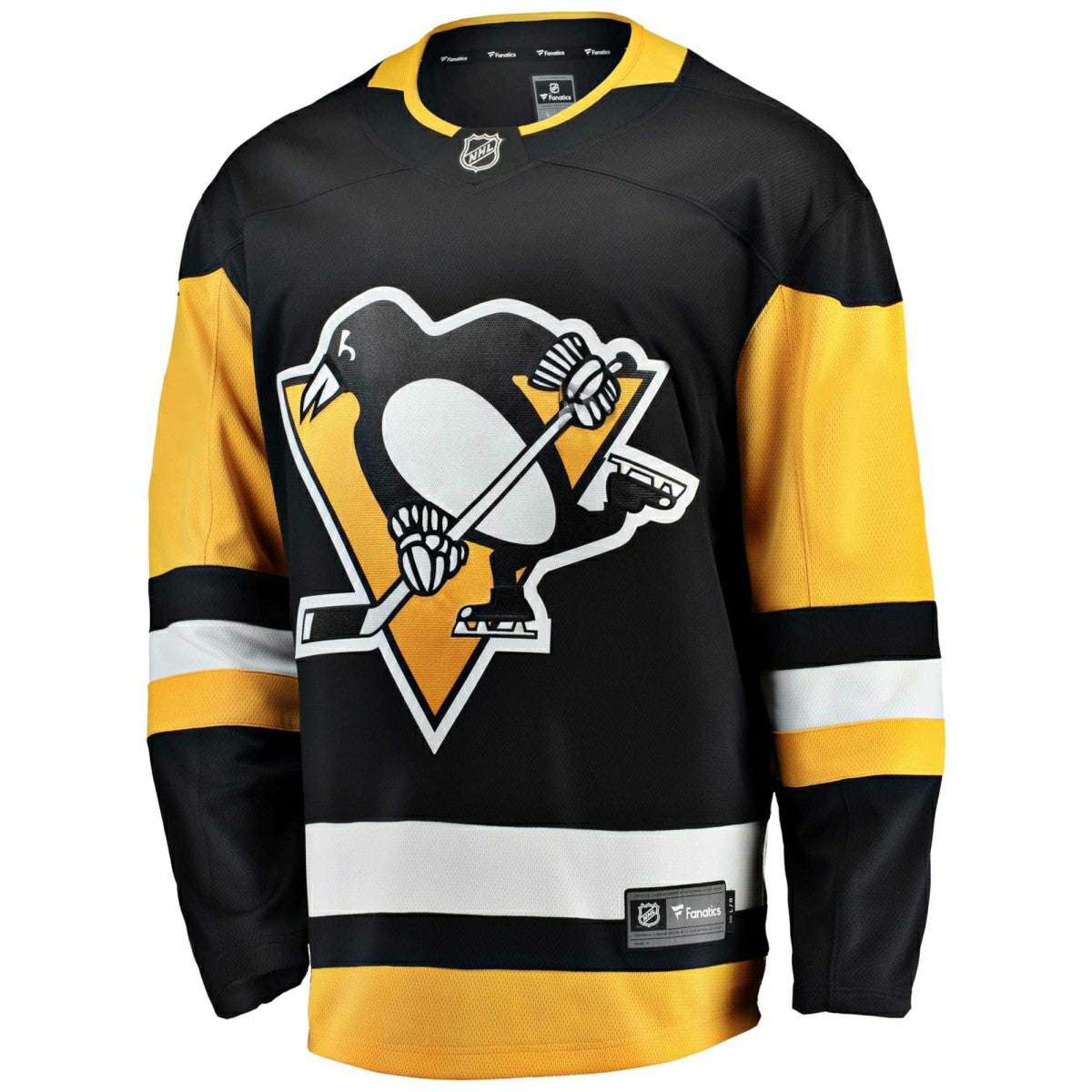Pittsburgh Penguins Breakaway NHL Jersey Home Black - Taass for sale