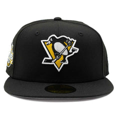 Pittsburgh Penguins 50 Years New Era 59FIFTY Fitted NHL Cap Black - Taass on sale