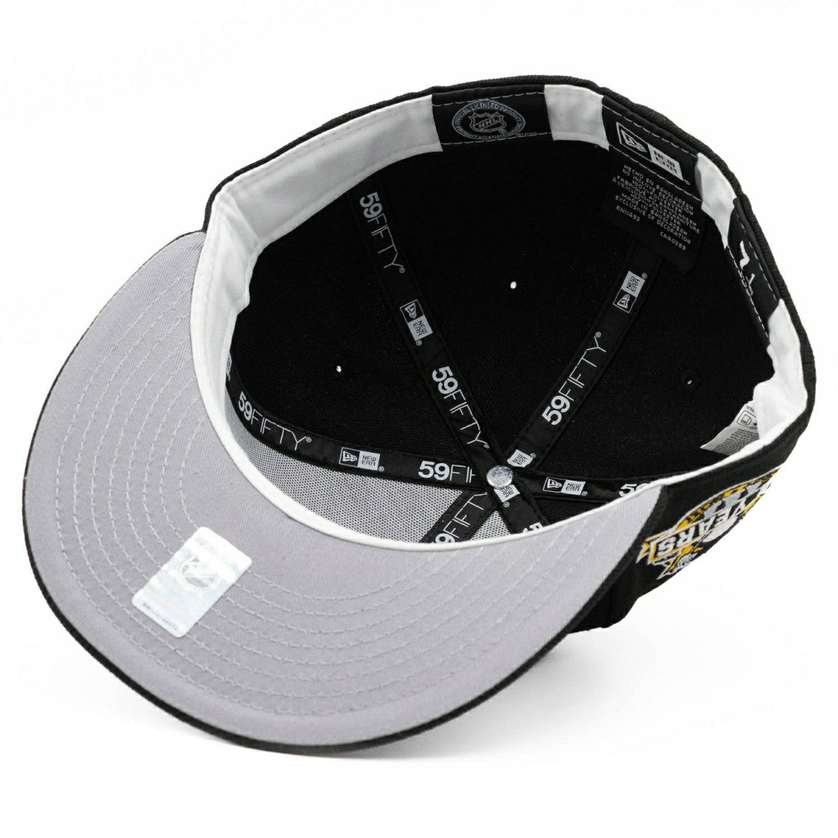 Pittsburgh Penguins 50 Years New Era 59FIFTY Fitted NHL Cap Black - Taass on sale