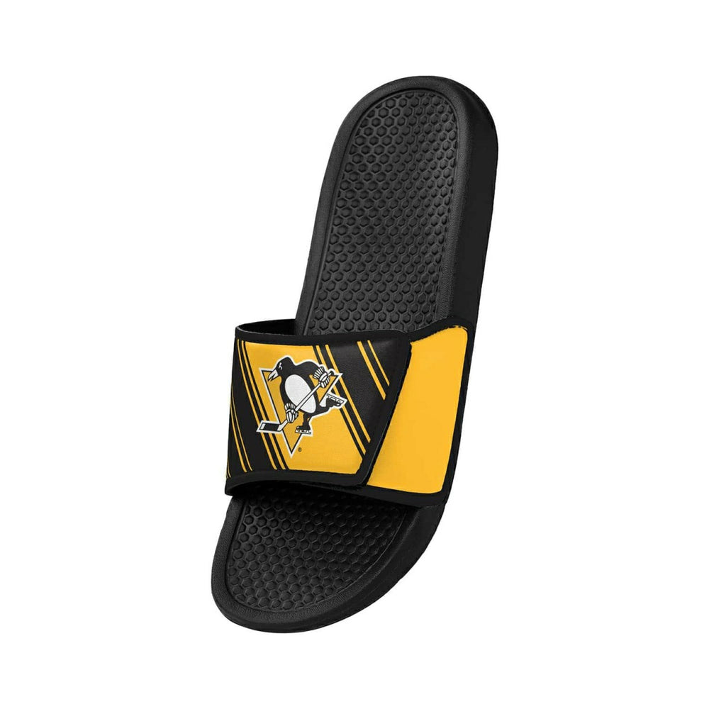Pittsburgh Penguins Legacy Velcro NHL Sport Slides - Taass Online