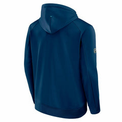 Seattle Kraken 2024/25 Authentic Pro Rink Tech NHL Hoodie Navy - Taass for sale