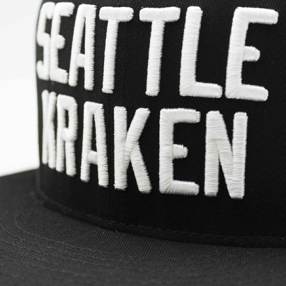 Seattle Kraken Starter BLACK ICE Snapback NHL Cap - Taass Online