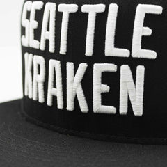Seattle Kraken Starter BLACK ICE Snapback NHL Cap - Taass Online