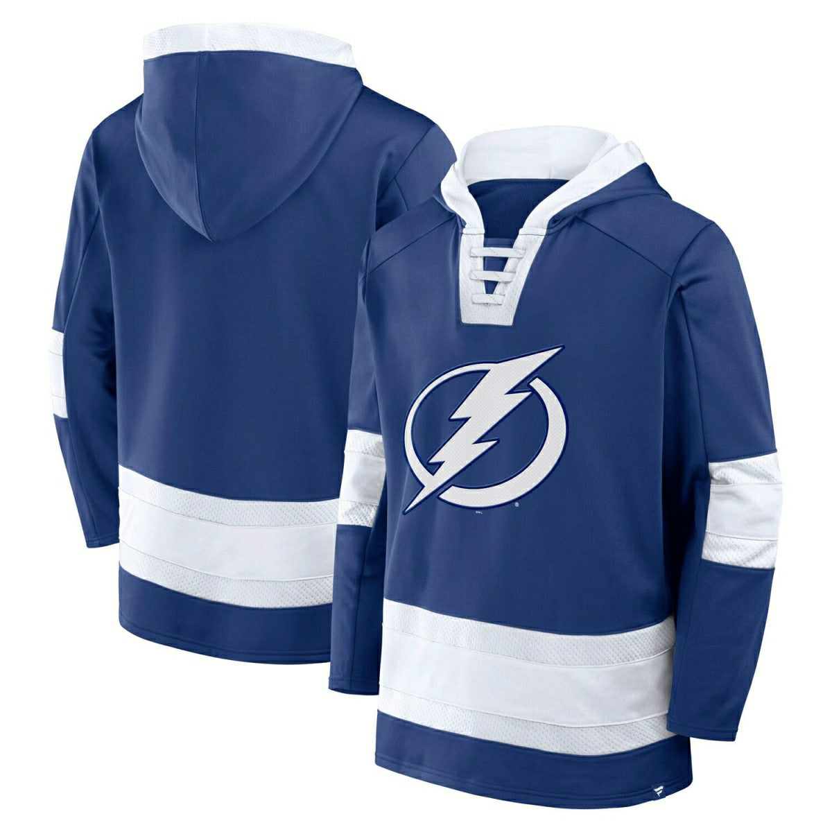 Tampa Bay Lightning Laced NHL Hoodie Black - Taass Online
