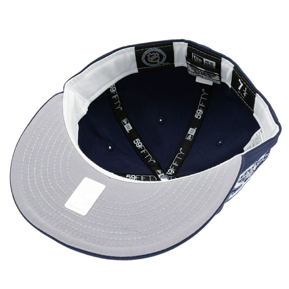 Toronto Maple Leafs 75th Anniversary 59FIFTY Fitted NHL Cap Navy - Taass for sale