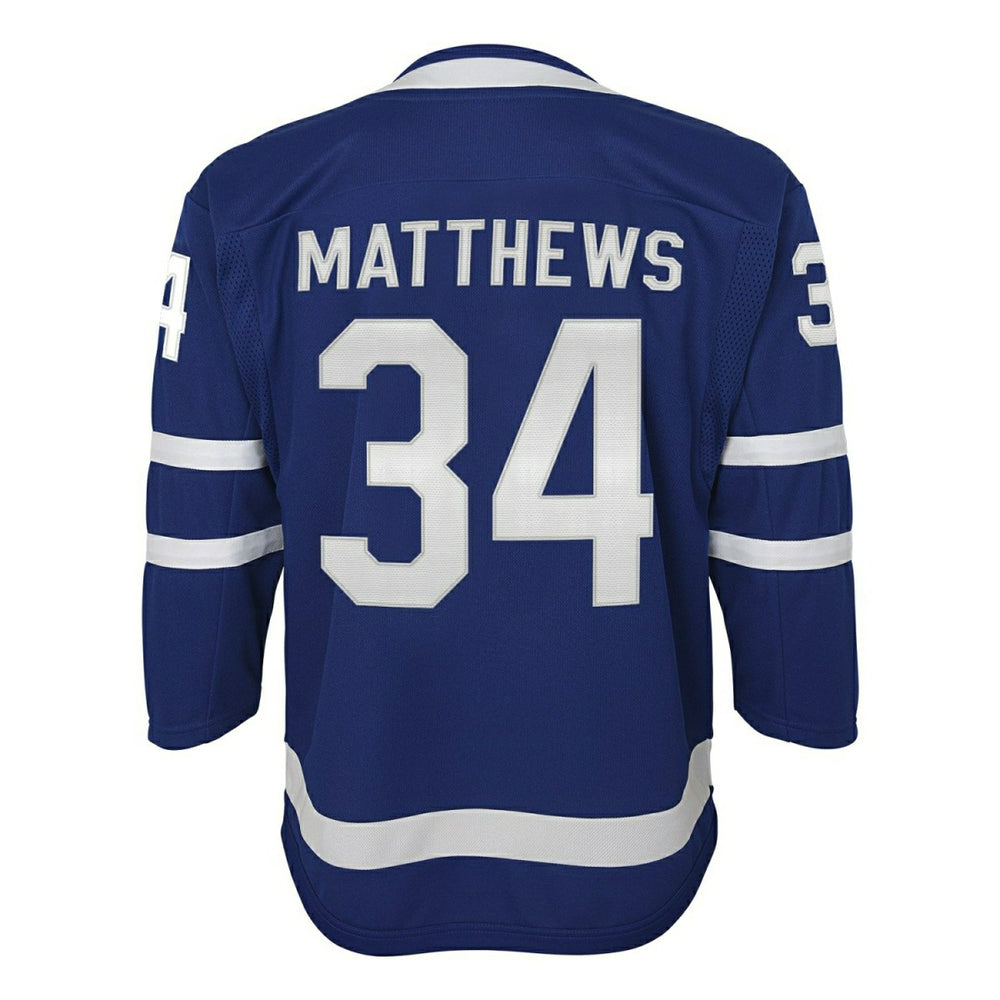 Auston Matthews #34 Toronto Maple Leafs Premier NHL Jersey Blue (YOUTH) - Taass Online