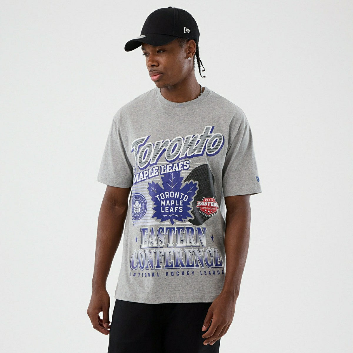 Toronto Maple Leafs Sport Classics Oversized NHL T-Shirt Gray - Taass discount