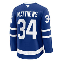Auston Matthews #34 Toronto Maple Leafs Premium NHL Jersey Home Blue - Taass on sale