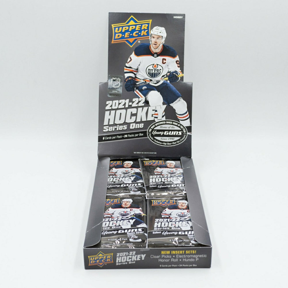 2021/22 Upper Deck Series 1 Hockey Hobby Box NHL - Taass for sale