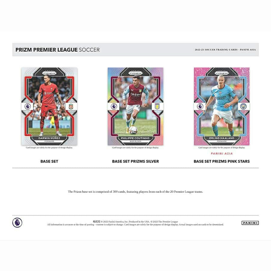 2022/23 Panini Prizm Premier League Soccer EPL Asia Tmall Box - Taass US