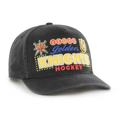 Vegas Golden Knights Hitch Charlton '47 Adjustable NHL Cap Black - Taass on sale