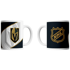 Vegas Golden Knights Shadow Logo & Shield NHL Mug (330 ml) - Taass Online