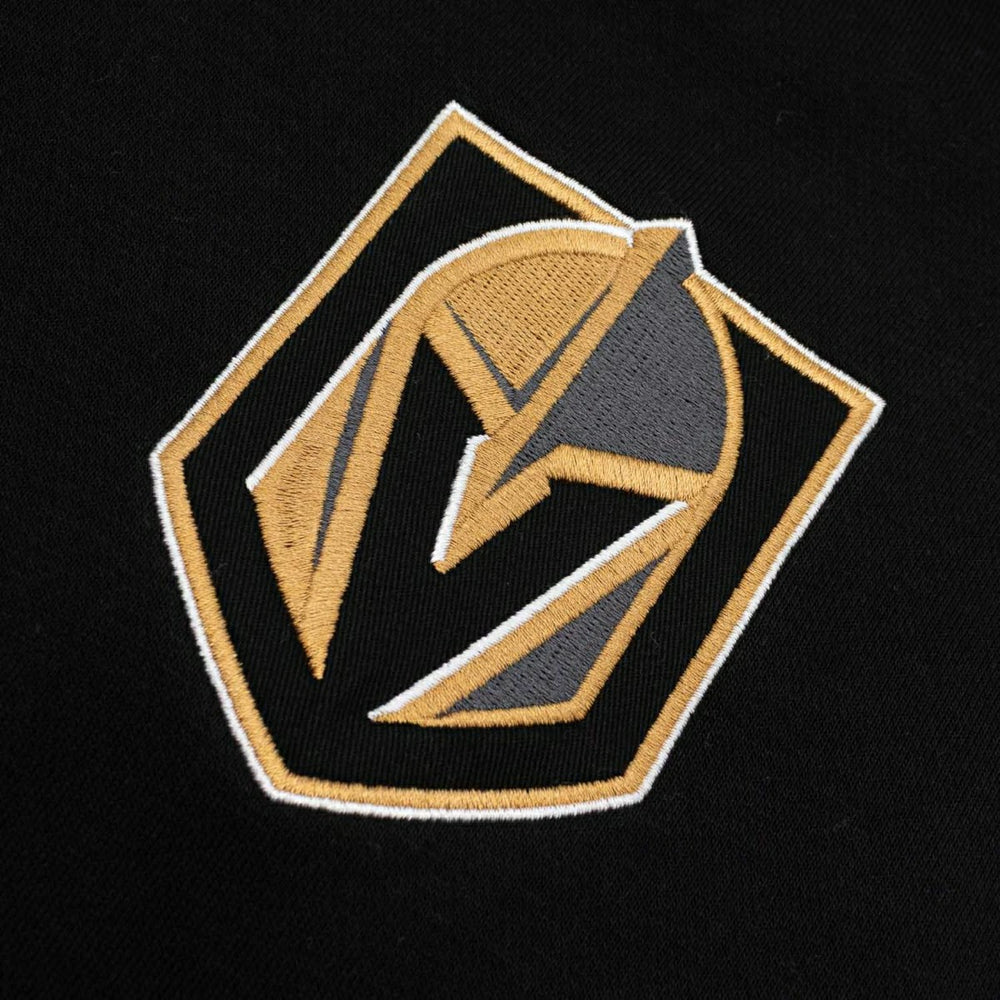 Vegas Golden Knights Patch '47 Drop Shoulder NHL Hoodie Black - Taass on sale