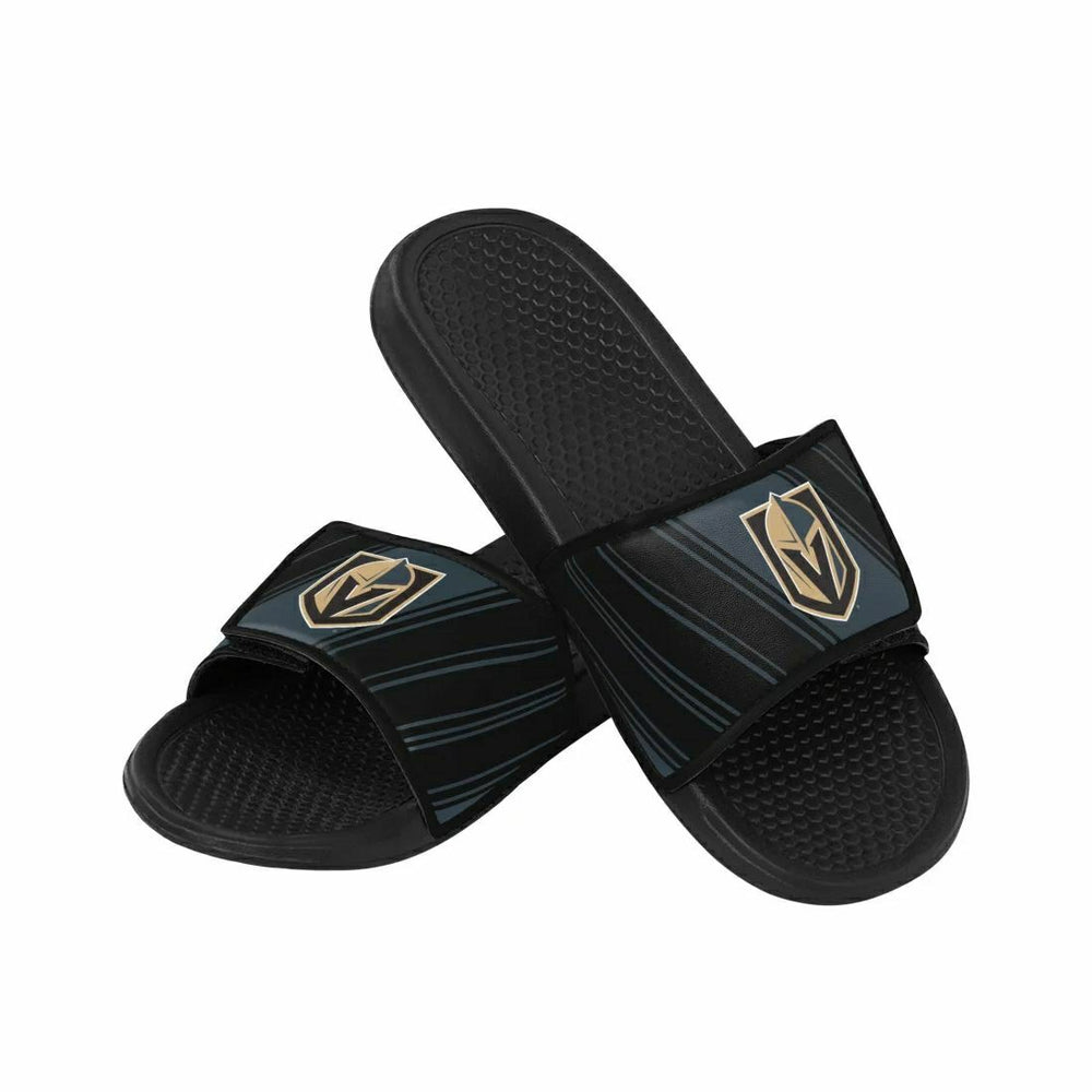 Vegas Golden Knights Legacy Velcro NHL Sport Slides - Taass on sale