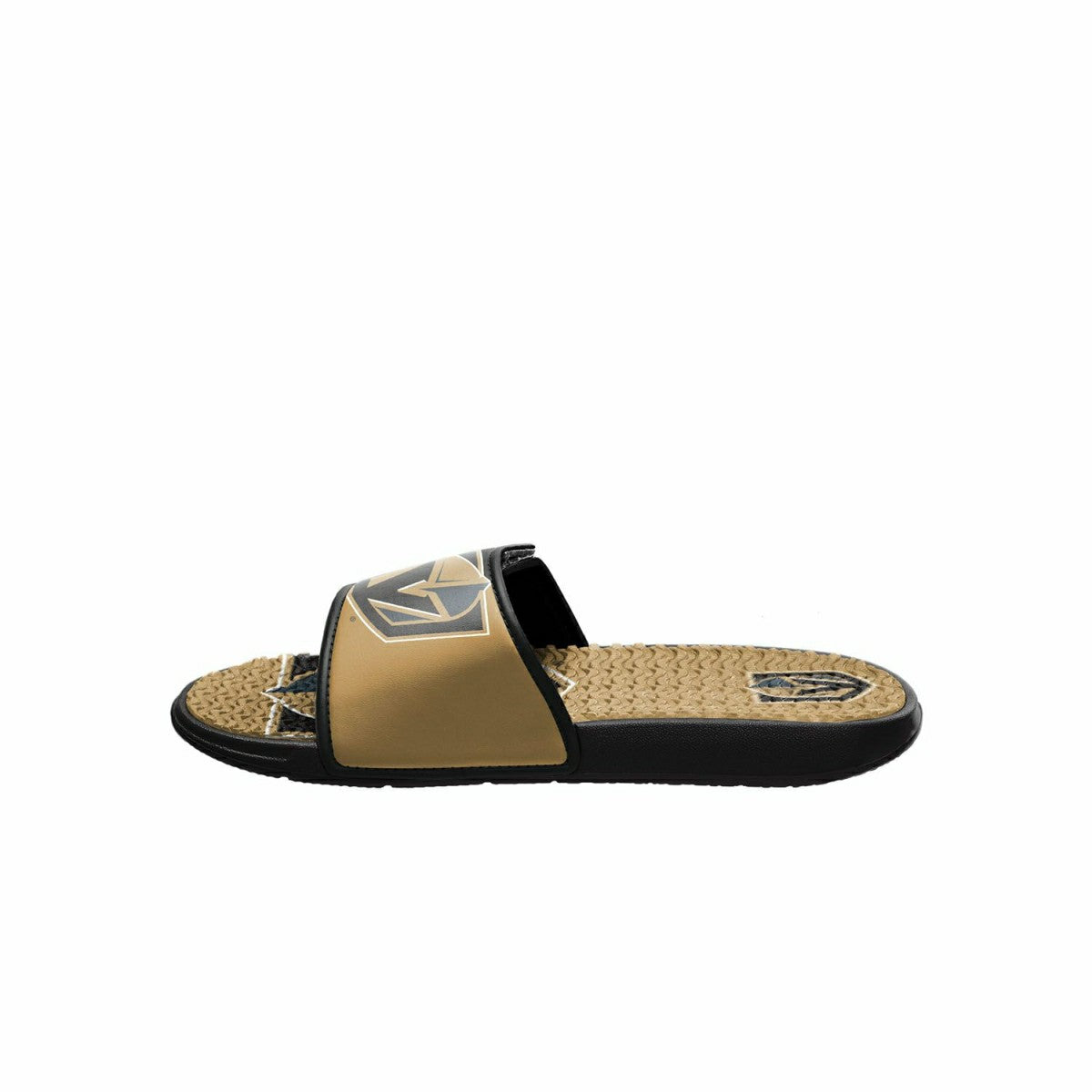 Vegas Golden Knights Big Logo NHL Gel Slides - Taass sale