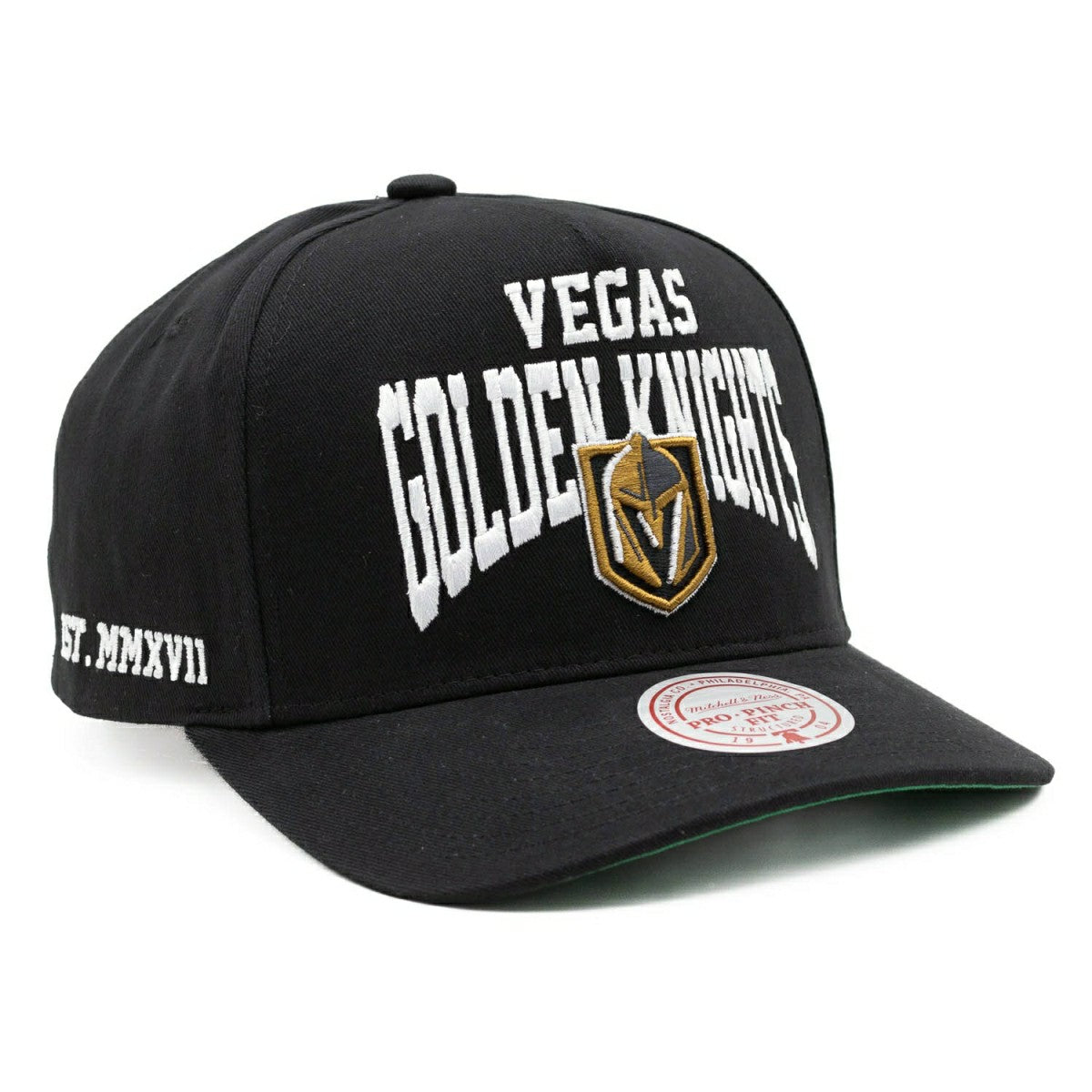Vegas Golden Knights Big Time Mitchell & Ness Pro Pinch Snapback NHL Cap - Taass Online