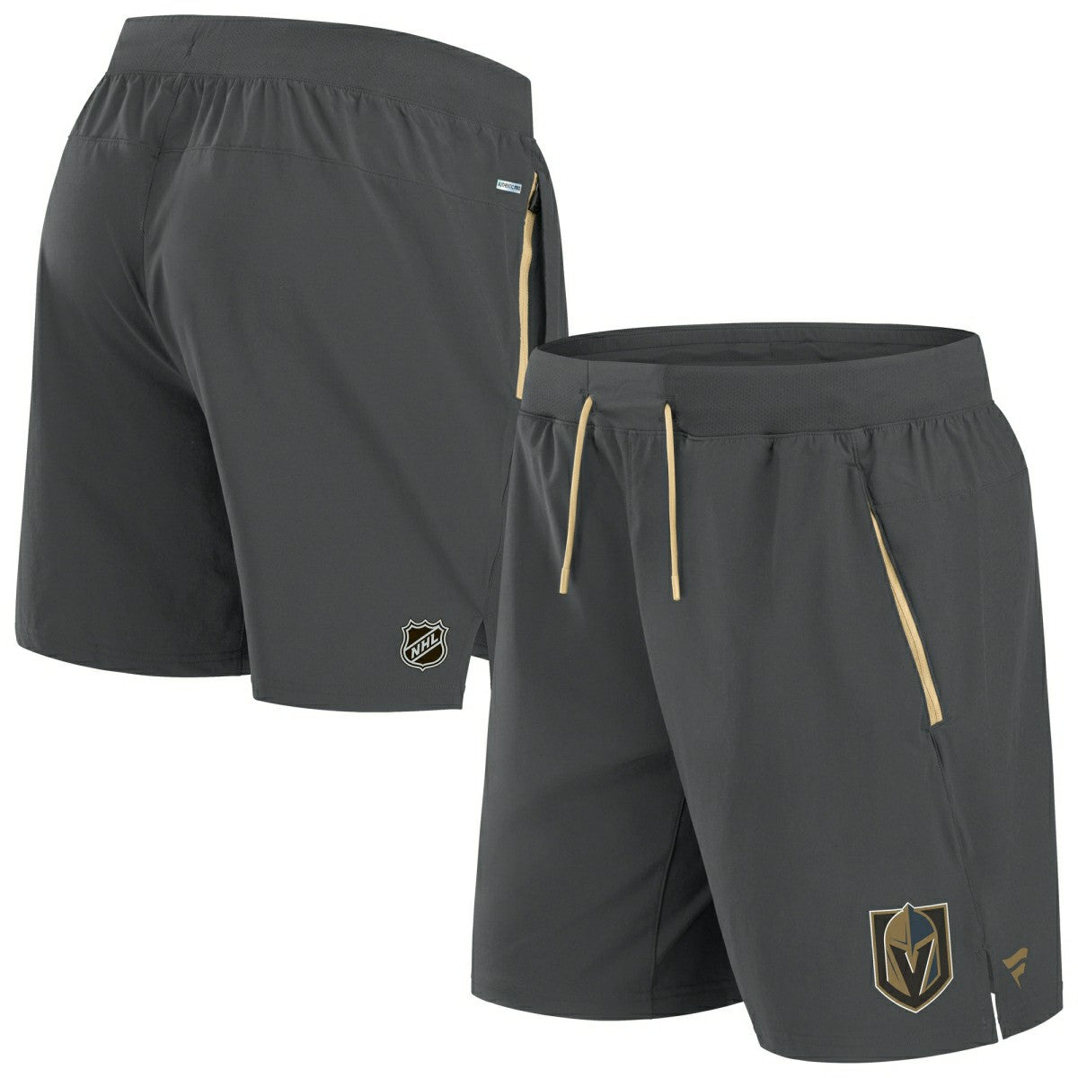 Vegas Golden Knights 2024/25 Authentic Pro Locker Room NHL Shorts Gray - Taass US