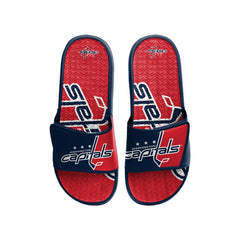 Washington Capitals Big Logo NHL Gel Slides - Taass for sale