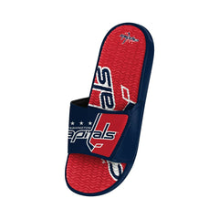 Washington Capitals Big Logo NHL Gel Slides - Taass for sale