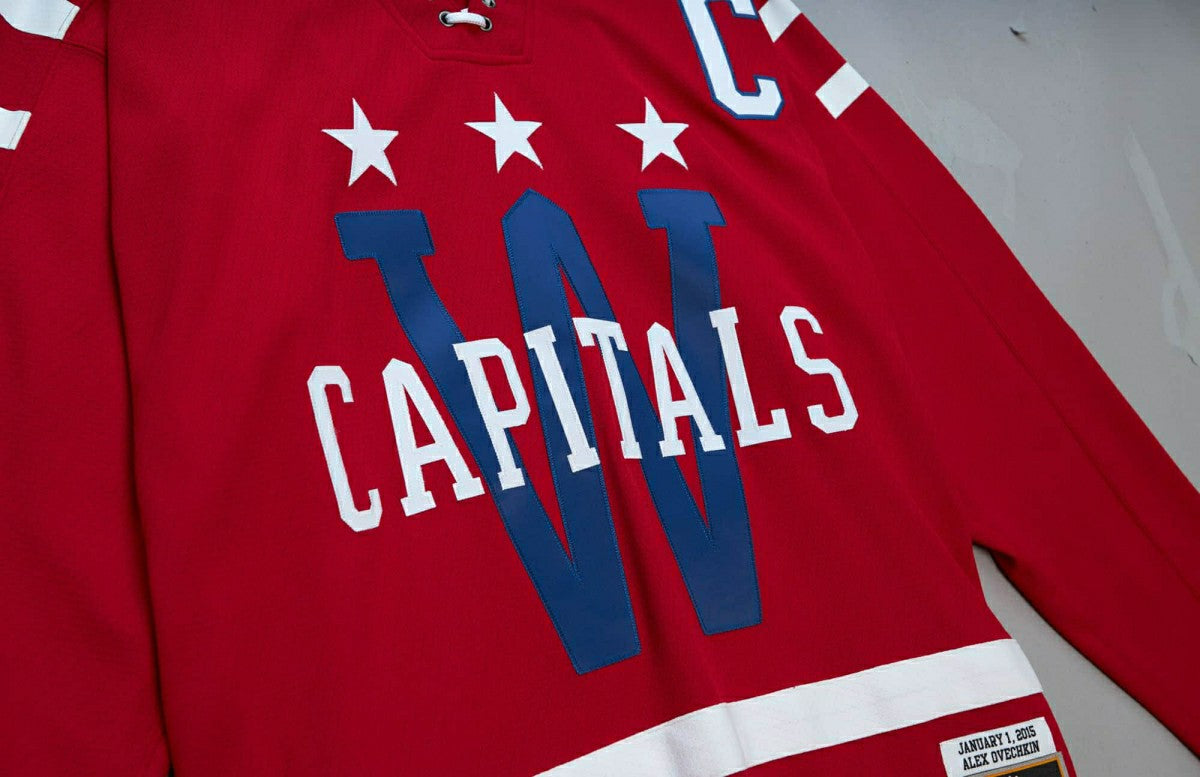 Alexander Ovechkin #8 Washington Capitals 2015 Mitchell & Ness NHL Jersey - Taass outlet