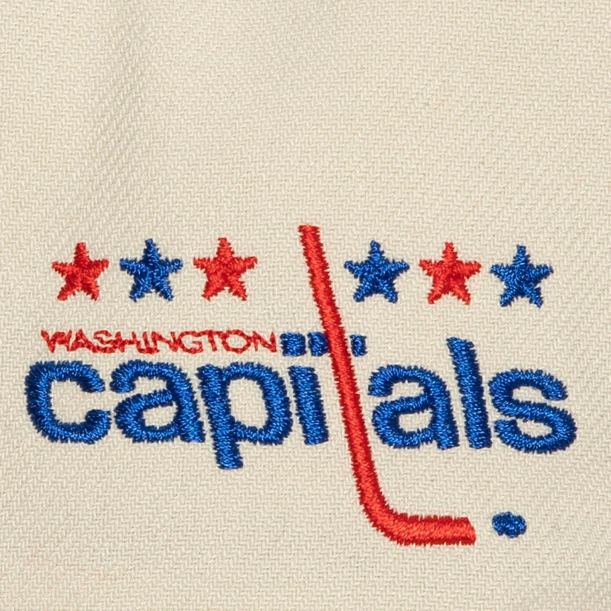 Washington Capitals Off-White Mitchell & Ness Snapback NHL Cap - Taass for sale