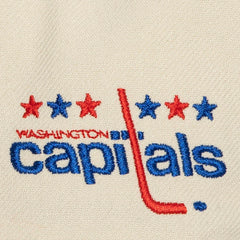 Washington Capitals Off-White Mitchell & Ness Snapback NHL Cap - Taass for sale