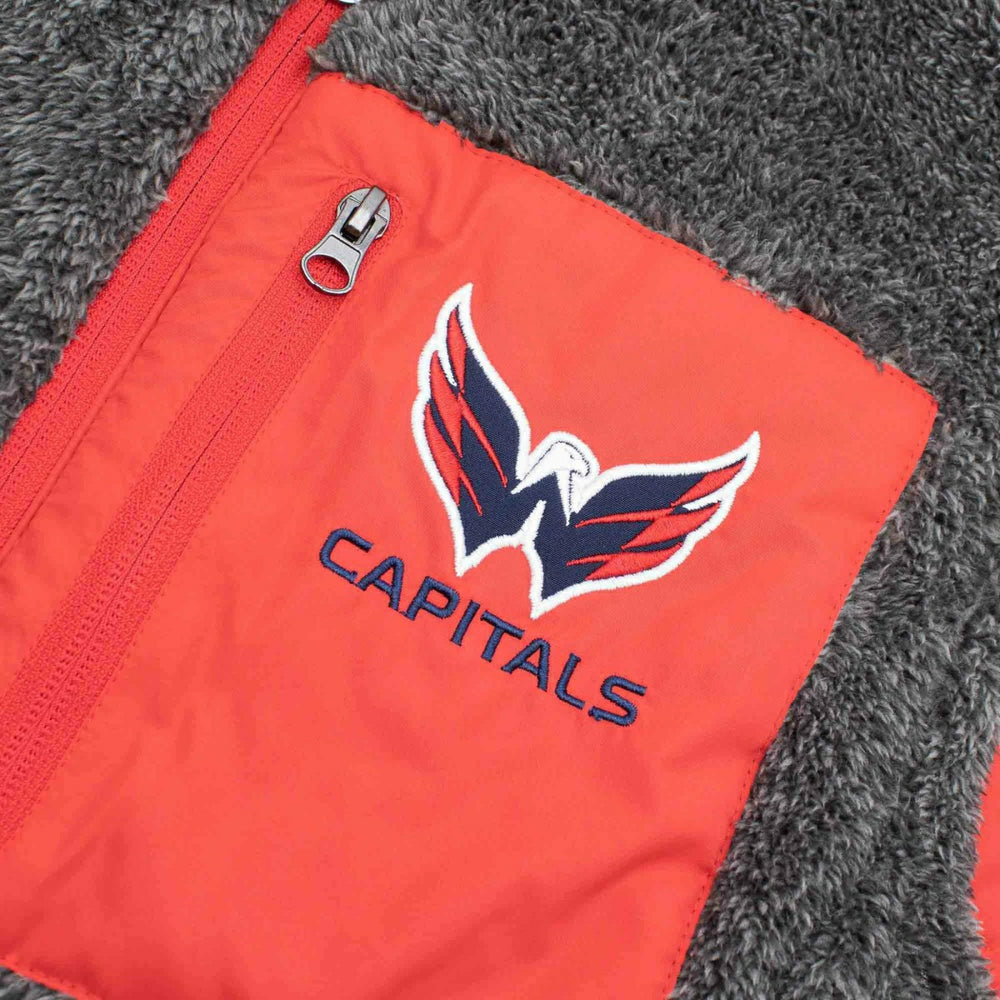 Washington Capitals G-III NHL Reversible Sherpa Winter Vest - Taass US