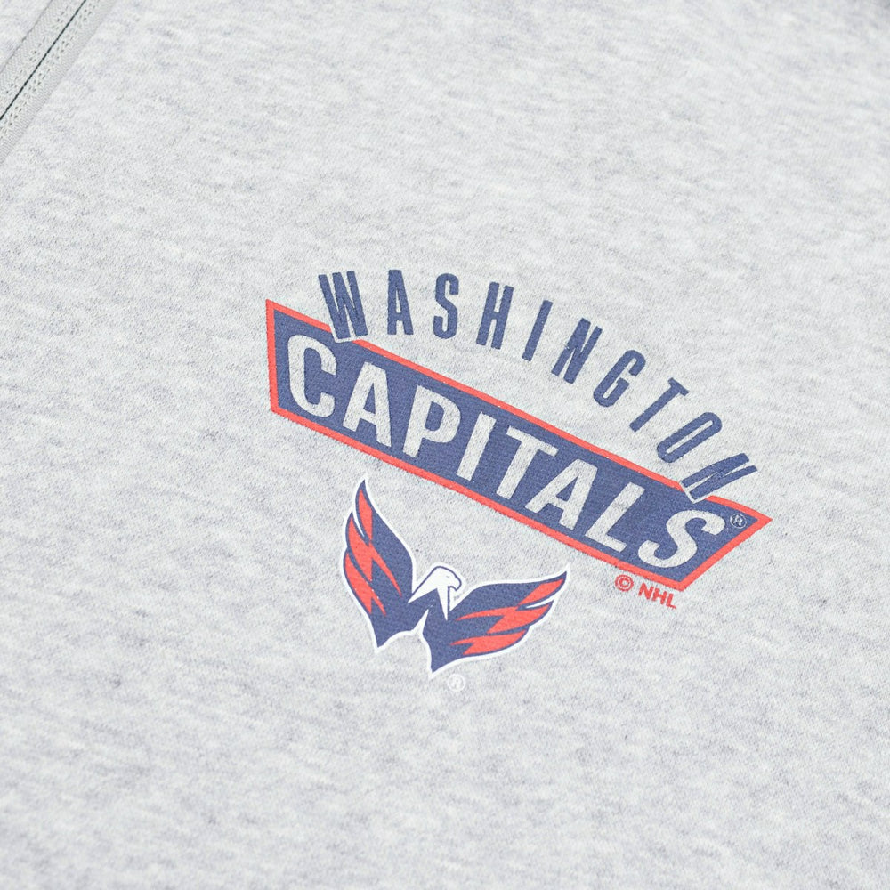 Washington Capitals adidas 2021/22 NHL Authentic Apparel Full-Zip Hoodie Grey - Taass sale