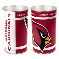 Arizona Cardinals Metal NFL Wastebasket - Taass discount