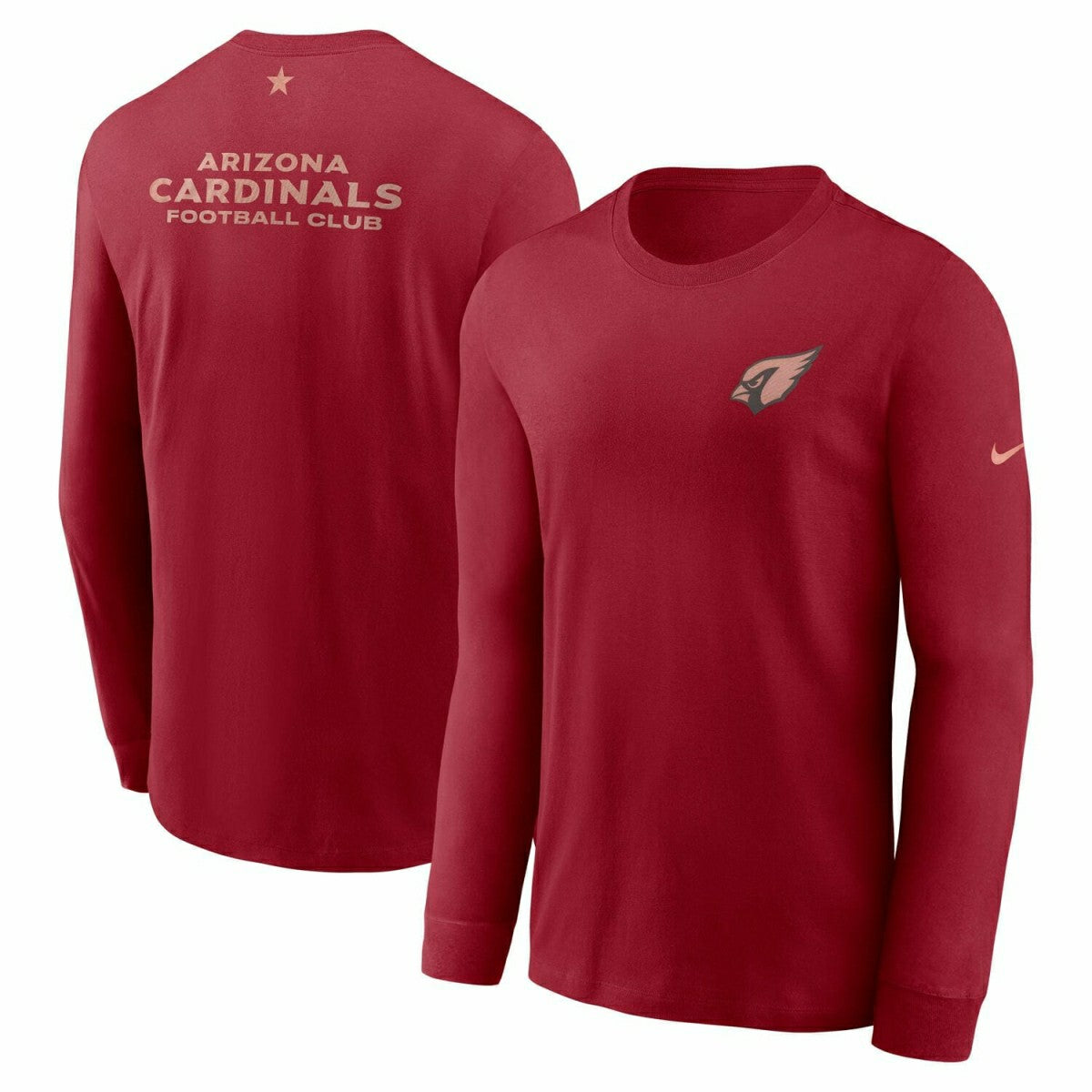 Arizona Cardinals 2025 Rivalries Essential NFL Long Sleeve T-Shirt Red - Taass outlet