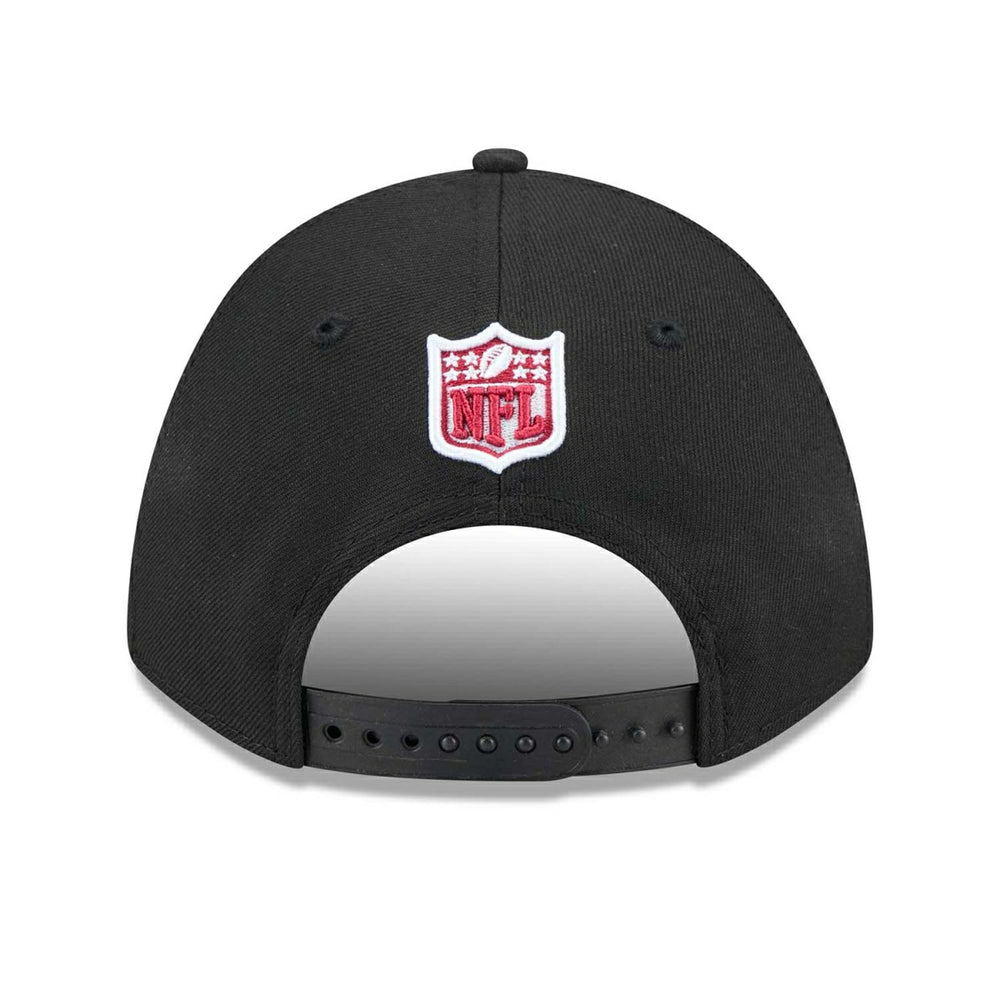 Arizona Cardinals NFL Team Logo New Era 9FORTY M-Crown Snapback Cap Black - Taass sale