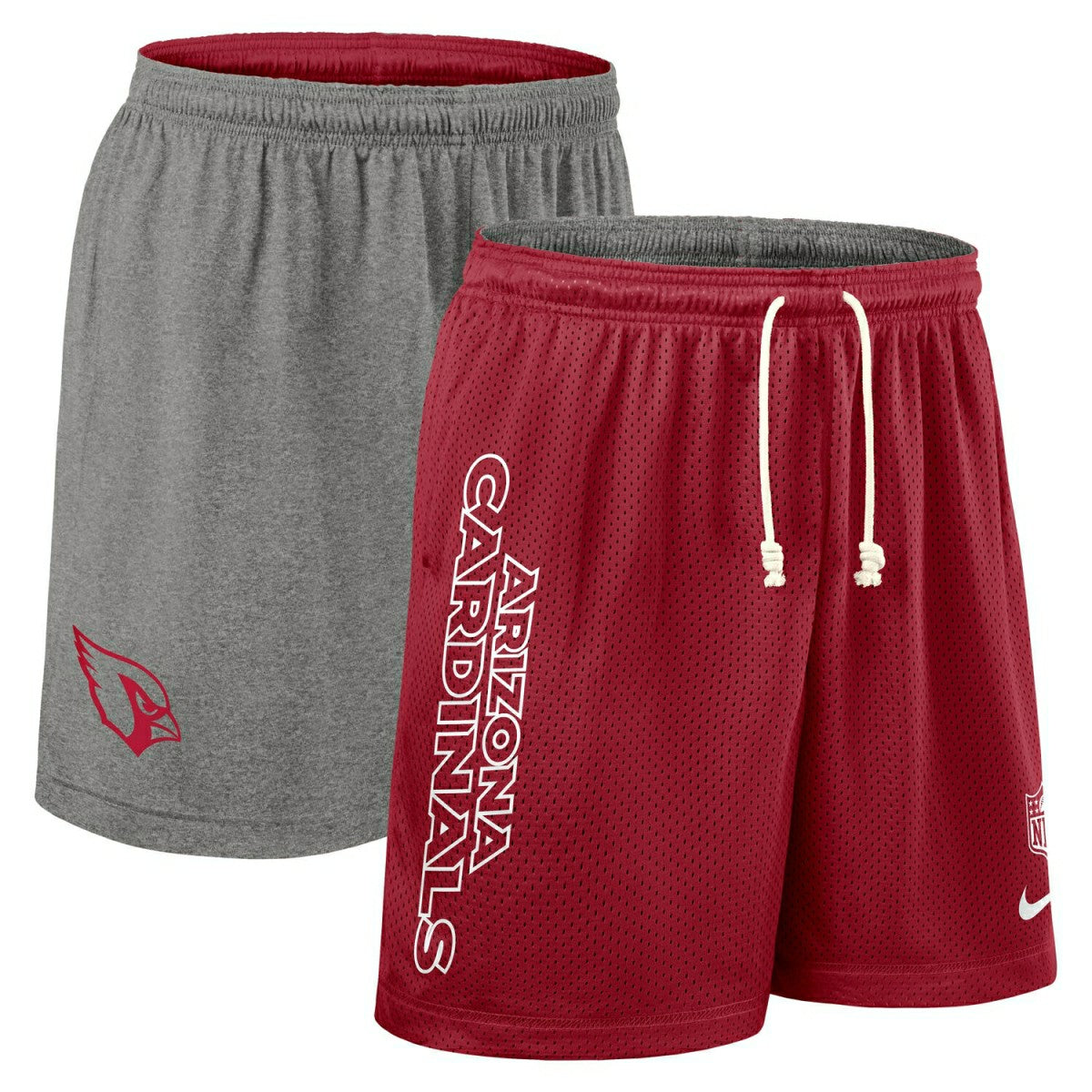 Arizona Cardinals 2025 NFL Sideline Reversible Mesh Nike Dri-FIT Shorts Red - Taass for sale