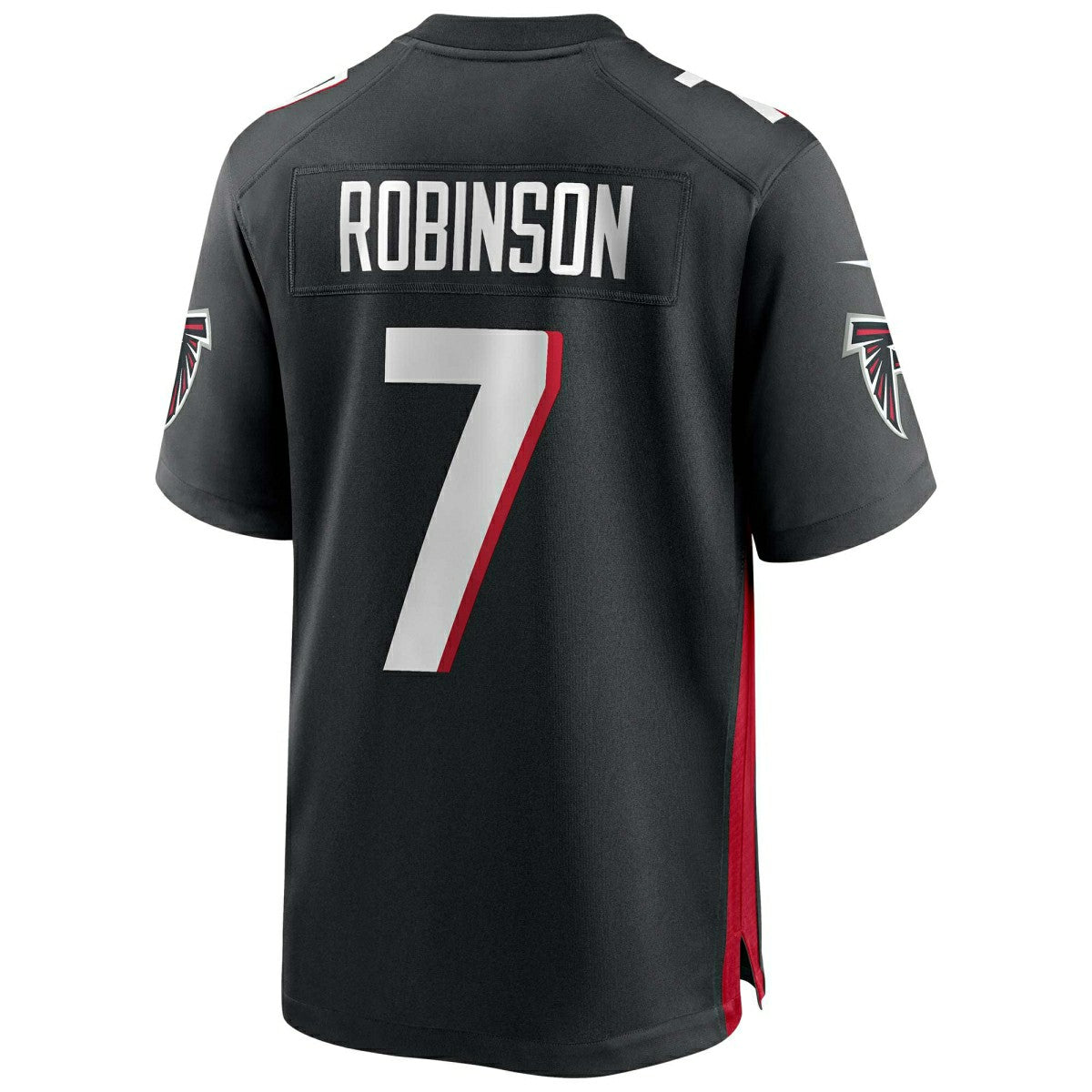 Bijan Robinson #7 Atlanta Falcons Nike Game NFL Jersey Black - Taass US