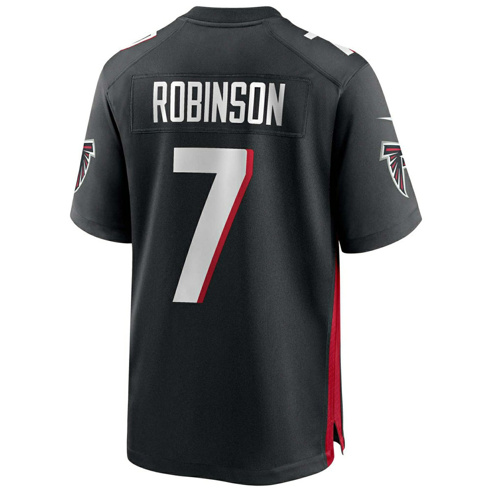 Bijan Robinson #7 Atlanta Falcons Nike Game NFL Jersey Black - Taass US