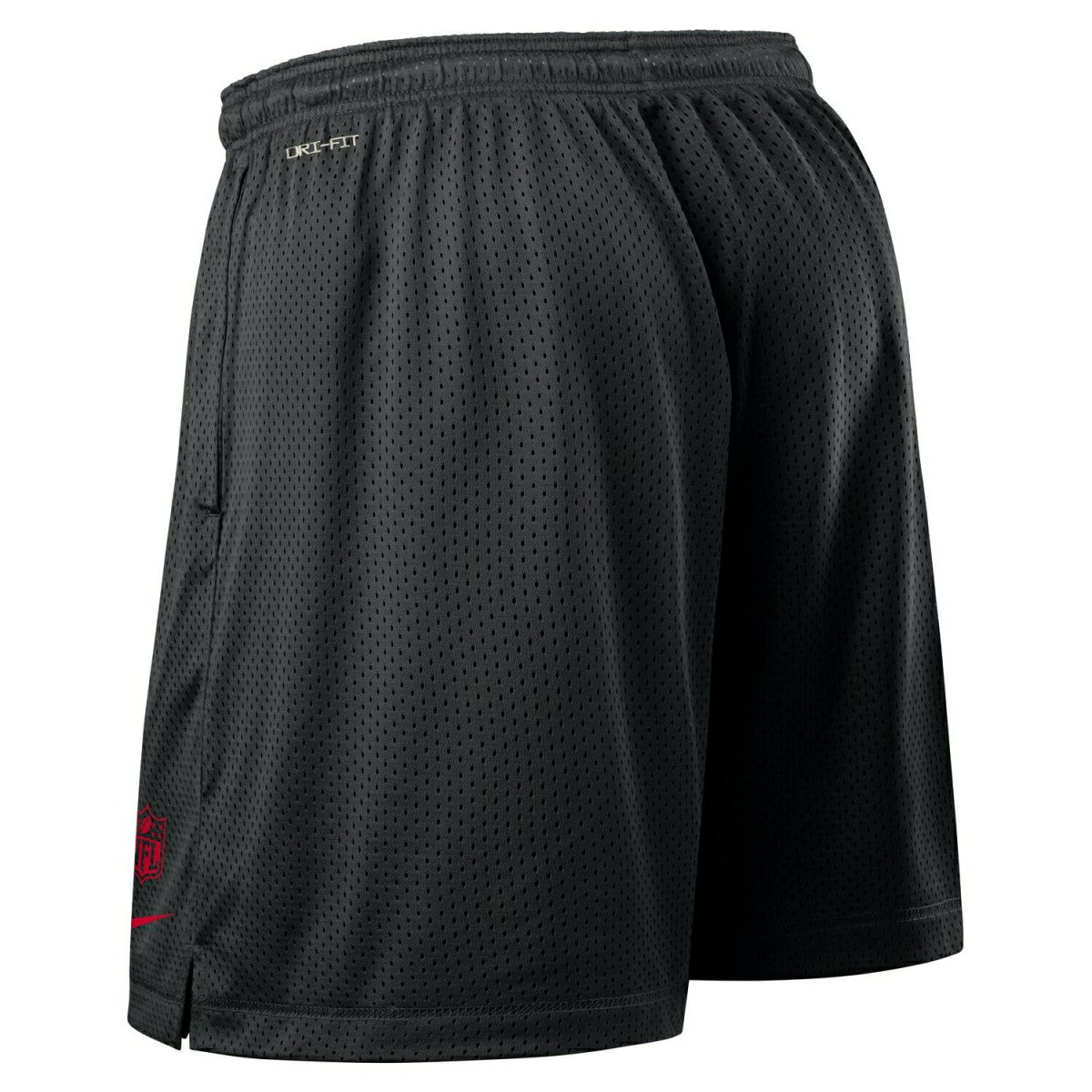 Atlanta Falcons 2025 NFL Sideline Reversible Mesh Nike Dri-FIT Shorts Black - Taass US