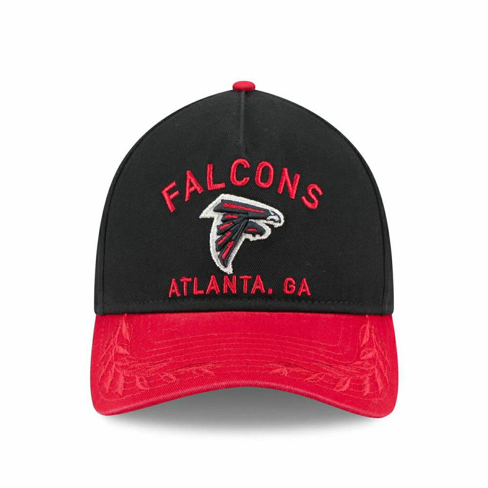 Atlanta Falcons 2025 NFL Draft 9TWENTY A-Frame Adjustable Cap Black - Taass Online