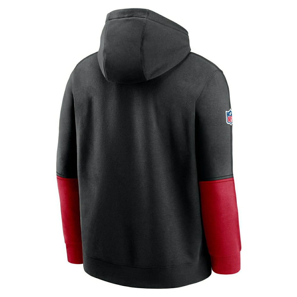 Atlanta Falcons 2024 NFL Sideline Nike Club Hoodie Black - Taass US