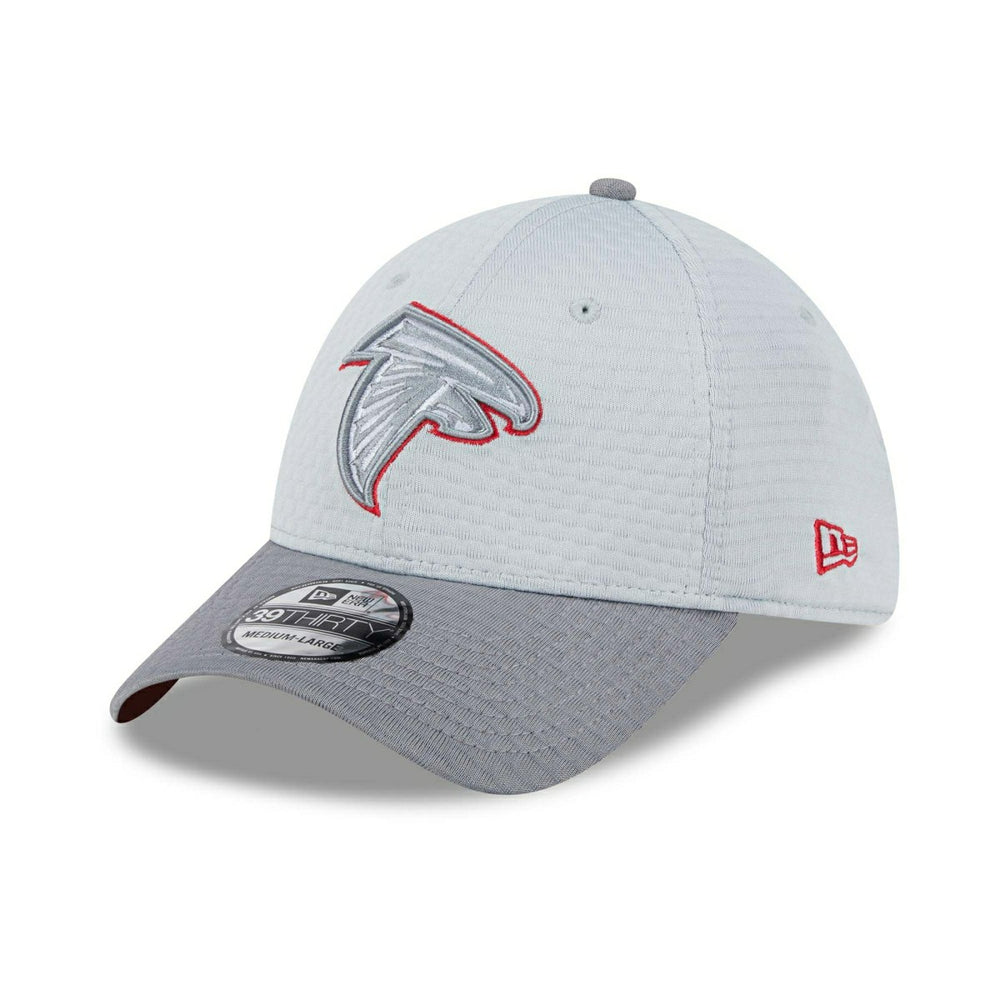 Atlanta Falcons 2024 NFL Training Camp New Era 39THIRTY Flex Cap Gray - Taass sale