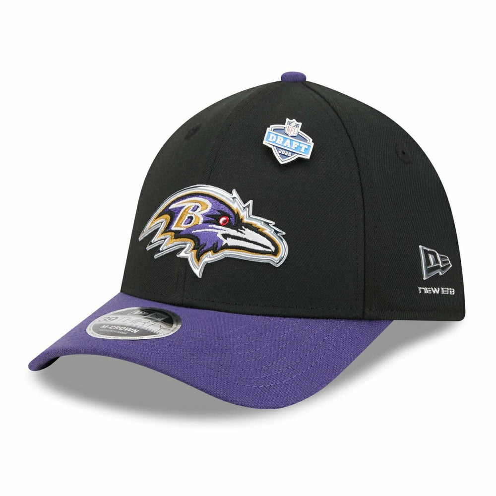 Baltimore Ravens 2026 NFL Draft 39THIRTY M-Crown Flex Cap - Taass discount