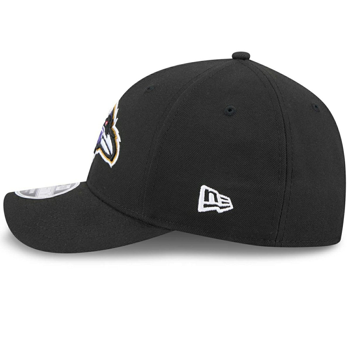 Baltimore Ravens NFL Team Logo New Era 9FORTY M-Crown Snapback Cap Black - Taass on sale