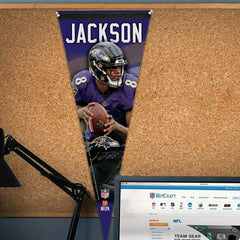 Lamar Jackson Baltimore Ravens Premium WinCraft NFL Pennant - Taass outlet