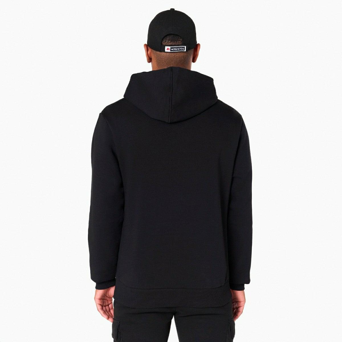 Baltimore Ravens Logo Hoodie NFL Sweatshirt Black - Taass sale
