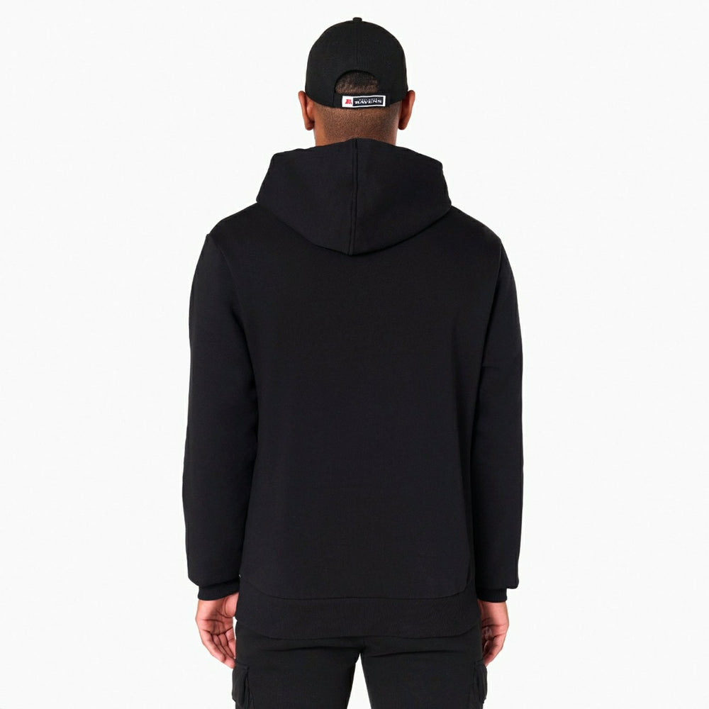 Baltimore Ravens Logo Hoodie NFL Sweatshirt Black - Taass sale