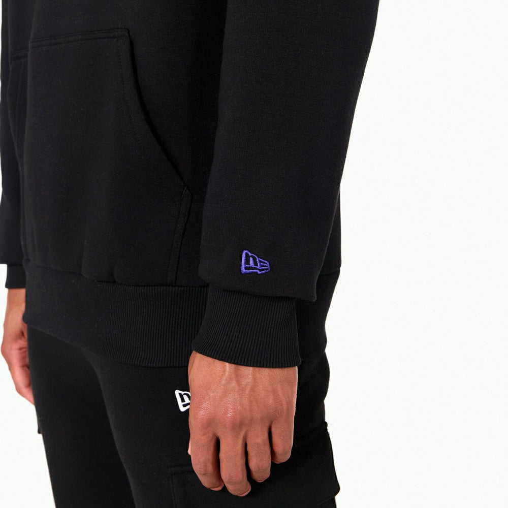 Baltimore Ravens Logo Hoodie NFL Sweatshirt Black - Taass sale