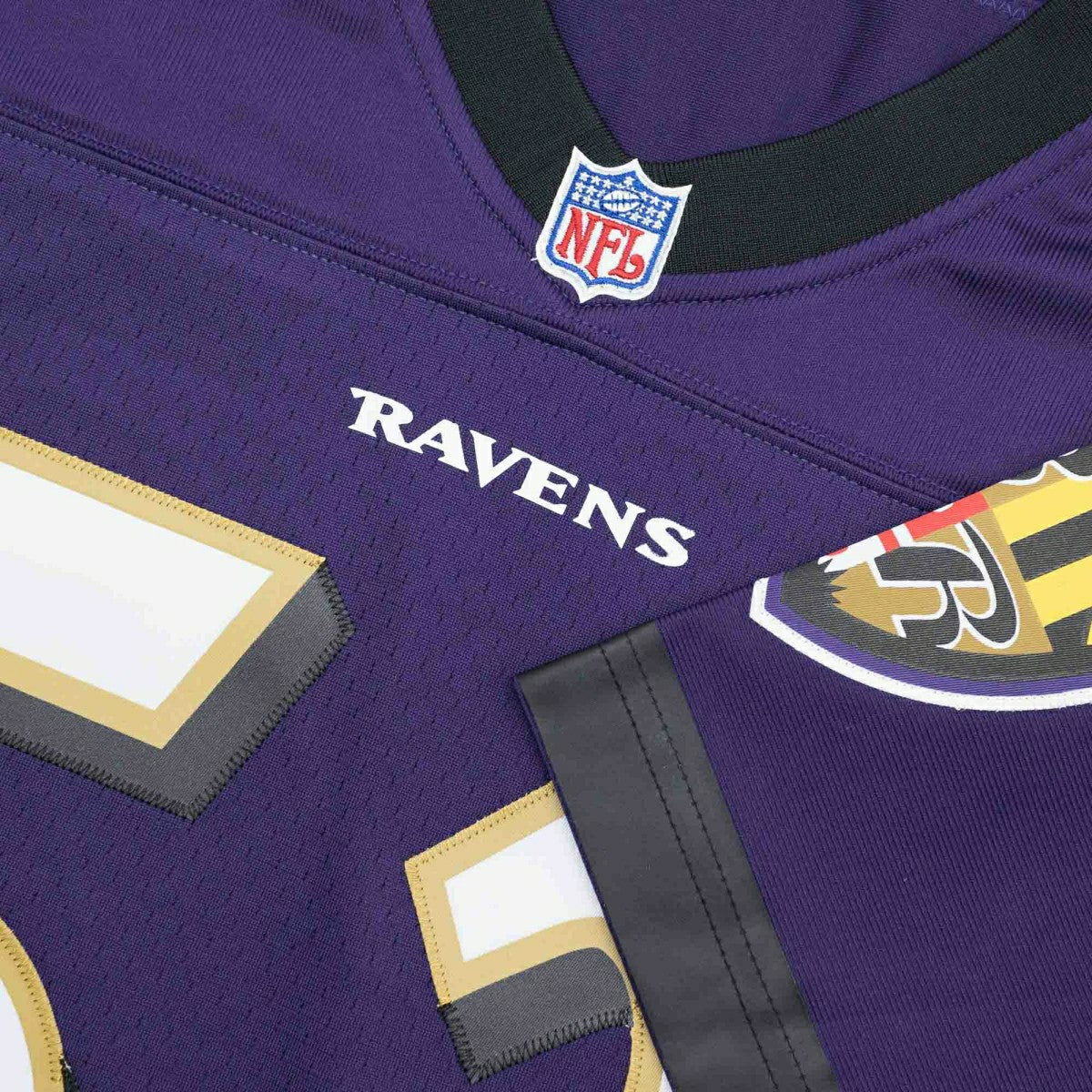 Ray Lewis #52 Baltimore Ravens Mitchell & Ness Throwback NFL Jersey Purple - Taass Online