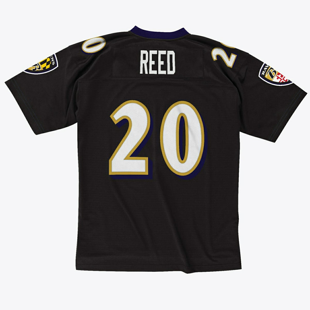 Ed Reed #20 Baltimore Ravens Mitchell & Ness Throwback NFL Jersey Black - Taass outlet