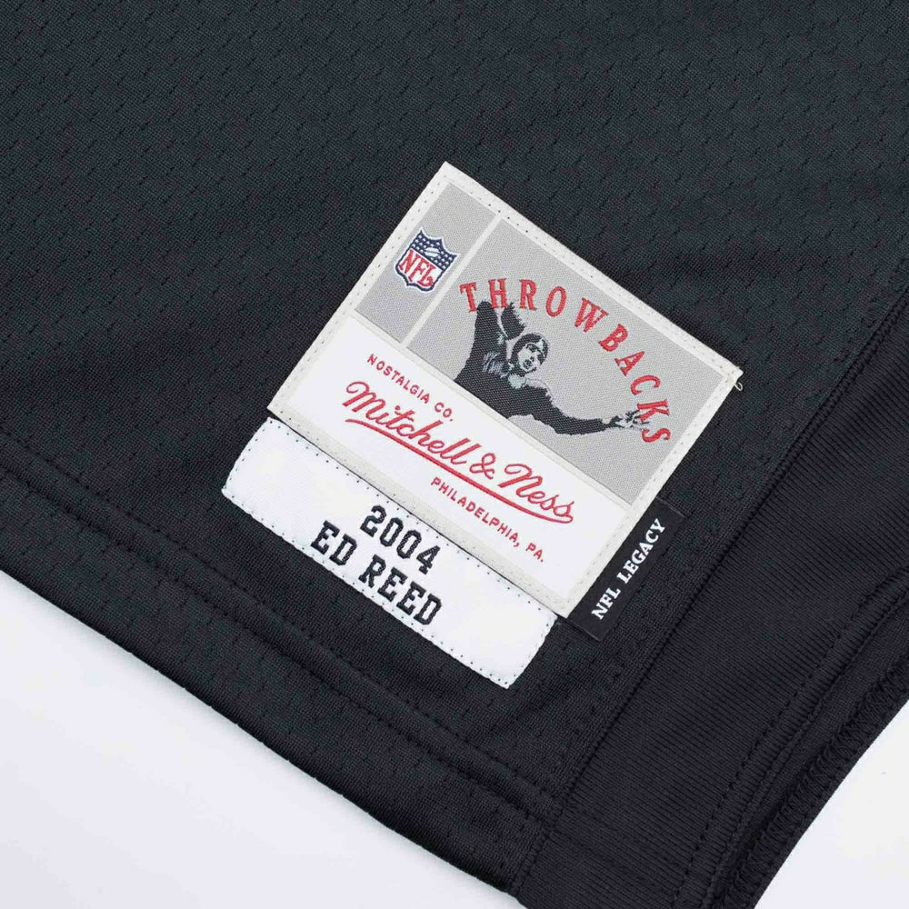 Ed Reed #20 Baltimore Ravens Mitchell & Ness Throwback NFL Jersey Black - Taass outlet